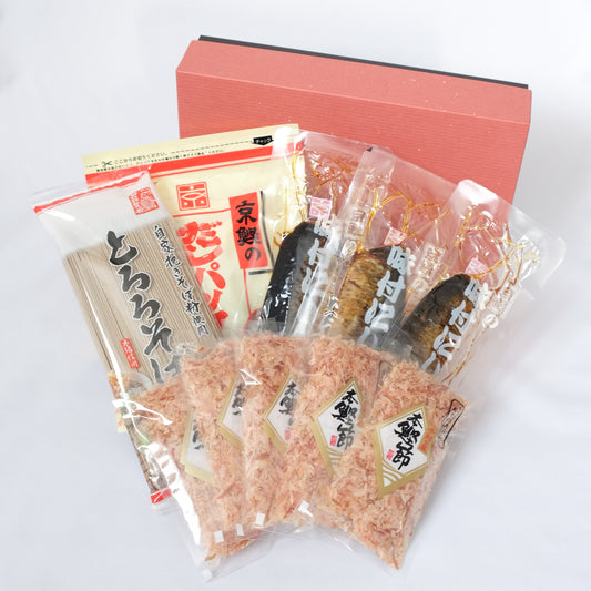 【ギフトボックス入り】京の本格お出汁とお蕎麦セット [80392410]