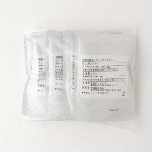 Speciiiy made Zenzai 180g 5 bags [1313003]